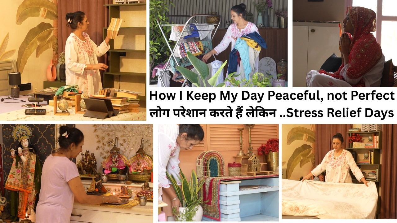 Stress Free Home Management Tips Every Home Maker Needs ,Silent Routine for Mental Health 24 hr Vlog