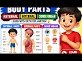Body Parts for Kids | External & Internal Organs