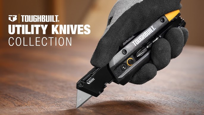 ToughBuilt TB-H4S5-01 Scraper Utility Knife + 5 Blades - Transforming Utility  Knife