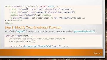 Resolving the Firebase Auth Issue When Using HTML Forms