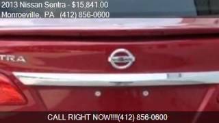 2013 Nissan Sentra  for sale in Monroeville, PA 15146 at Day