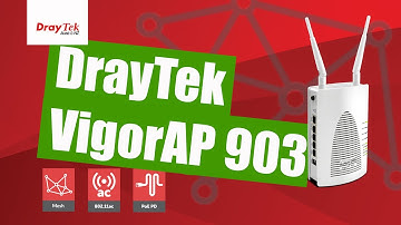 Overview Of The DrayTek VigorAP 903 (Wi Fi Mesh AP)