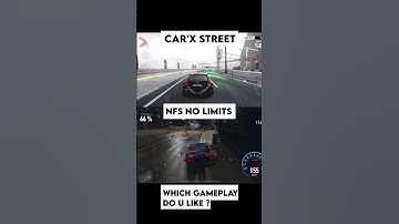 Car’x street vs NFS No Limits🏎️🚨