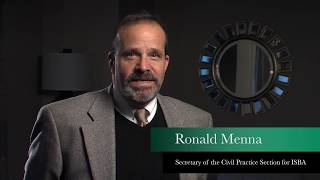 Komie and Associates Video - Ronald Menna Testimonial for ISBA 3rd VP President Candidate Stephen Komie