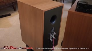 Ryan Speakers R 610 Review By Kevin Olson, Pt. 3 Conclusions, Avshowrooms