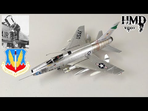 ホビーマスター　F-100D super sabre F-100D Super Sabre 1:72 Diecast Model - Hobby Master HM