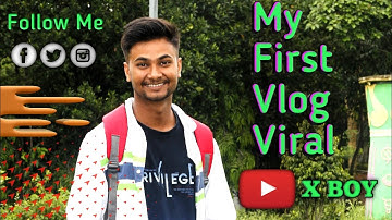 my first vlog || my first vlog today || x boy || @ActiveRahul