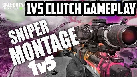 1v5 in CODM II 1v5 in Call of Duty Mobile II Sniper Montage CODM II CODM Montage II @TheStrugglerr