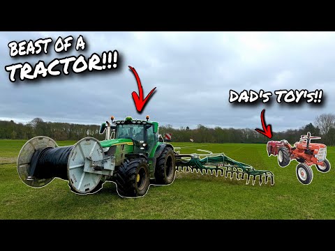 One Man Job!!!… Old Boy Farmer Gets The Classics Out!