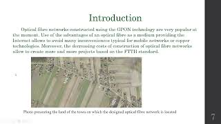 Building of Residential Optical Fiber Network A project based on Gigabit Passive Optical Network