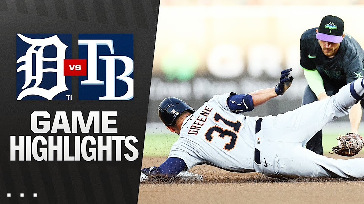 Tigers vs. Rays Game Highlights (6/20/25) | MLB Highlights