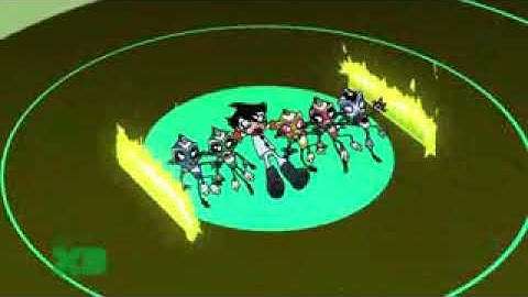 Super Robot Monkey Team Hyperforce Go A Ghost in the Machinder Scans Scene