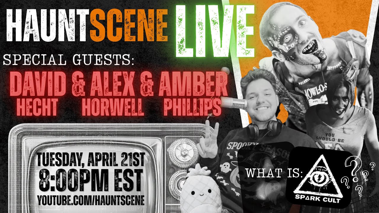 HauntScene LIVE! Special Guests: Pineapple Radio and Spark Cult Co!