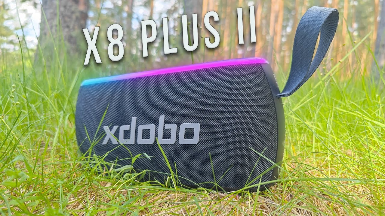 МОЩНАЯ Новинка 2025! Портативная колона XDOBO X8 PLUS II на 80W, с RGB подсветкой и защитой IPX6!