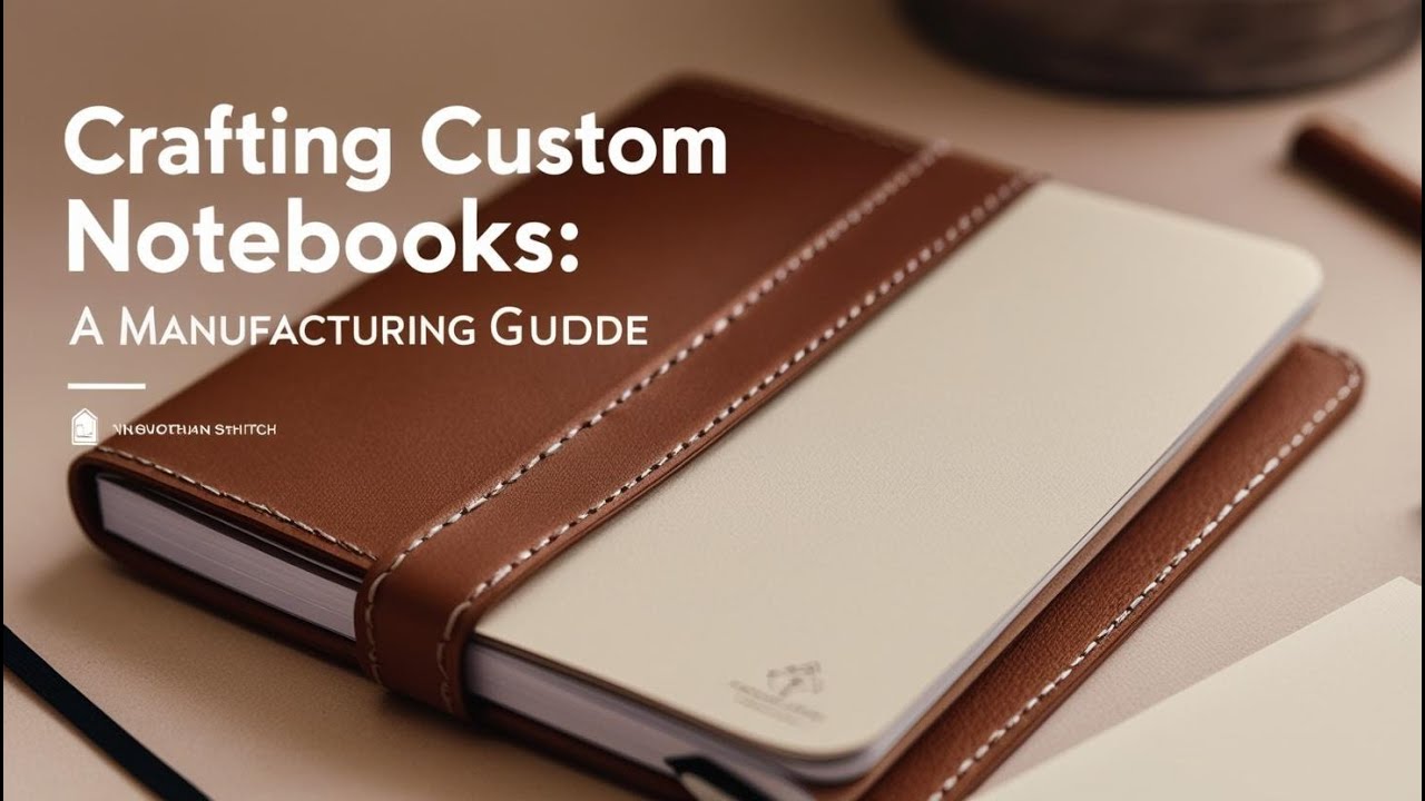 Crafting Custom Notebooks A Manufacturing Guide - YouTube
