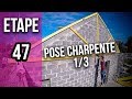 Comment poser une charpente type fermette  etape 47