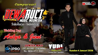    Cs Dewa Ruci wedding  Aulya U0026 Juni  Gn Pro    Minggu 4 Januari 2026