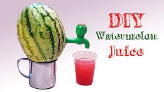 Diy | watermelon juice & crazy cutting tricks life hacks