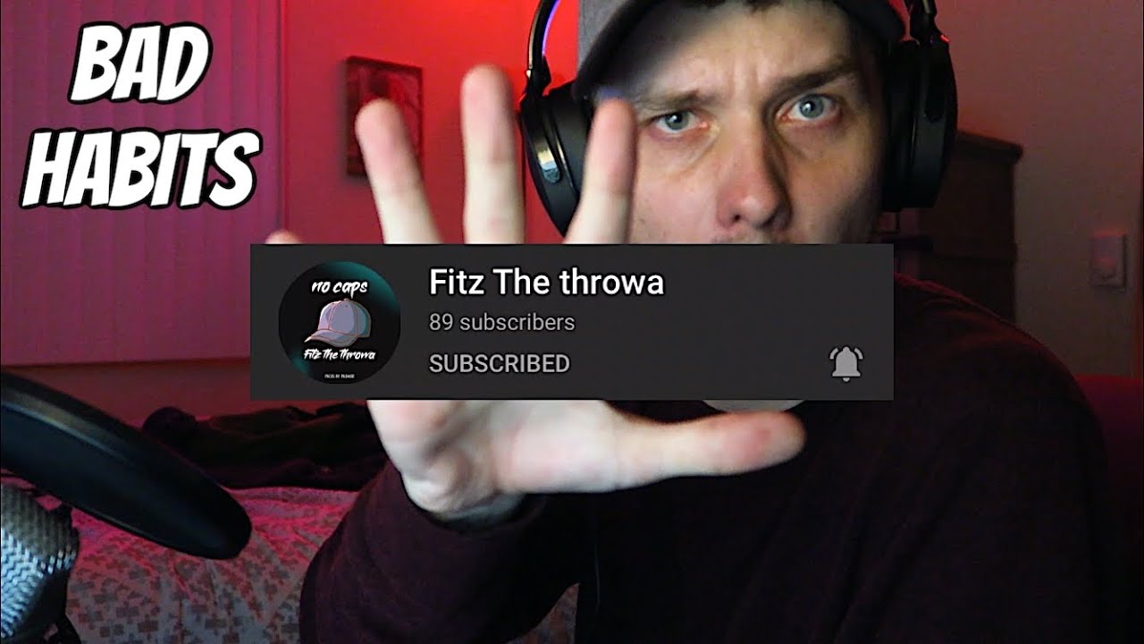 Fitz The Throwa - Bad Habits | REACTION | Taylor Krom Official reaction