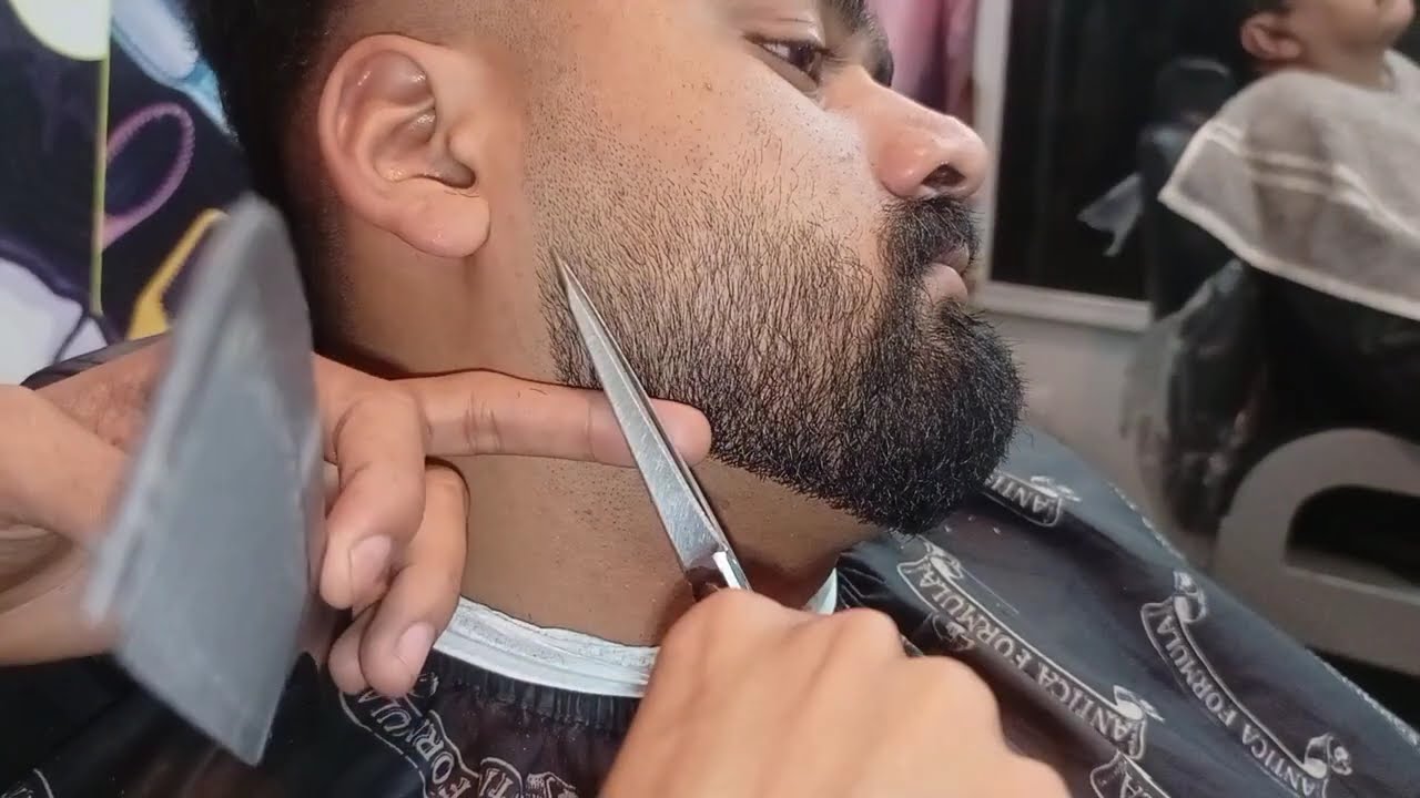 BEAST 💯FADED  Beard Style ✂️ Toturial (Ali's Saloon official 👑) TRANDING Styling 👍