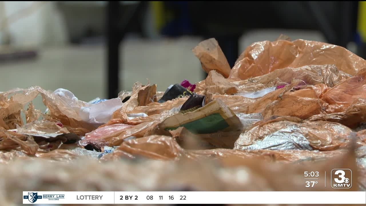 Omaha recycling company says recycle candy wrappers