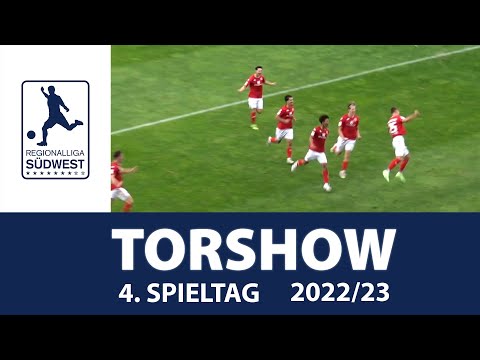 Torshow 4. Spieltag Regionalliga Südwest 2022/23