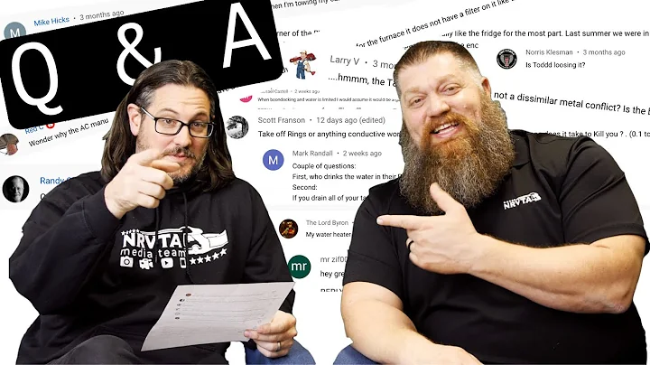 Q&A Extra Large Edition // Fresh Water Sensors, Tank Cleaning, ELECTRICITY, Winterizing and more