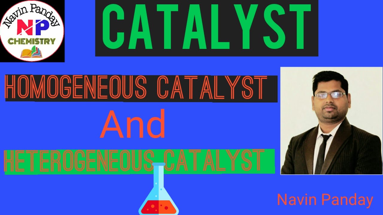 Types of catalyst/ Homogeneous Catalyst /Heterogeneous catalyst.