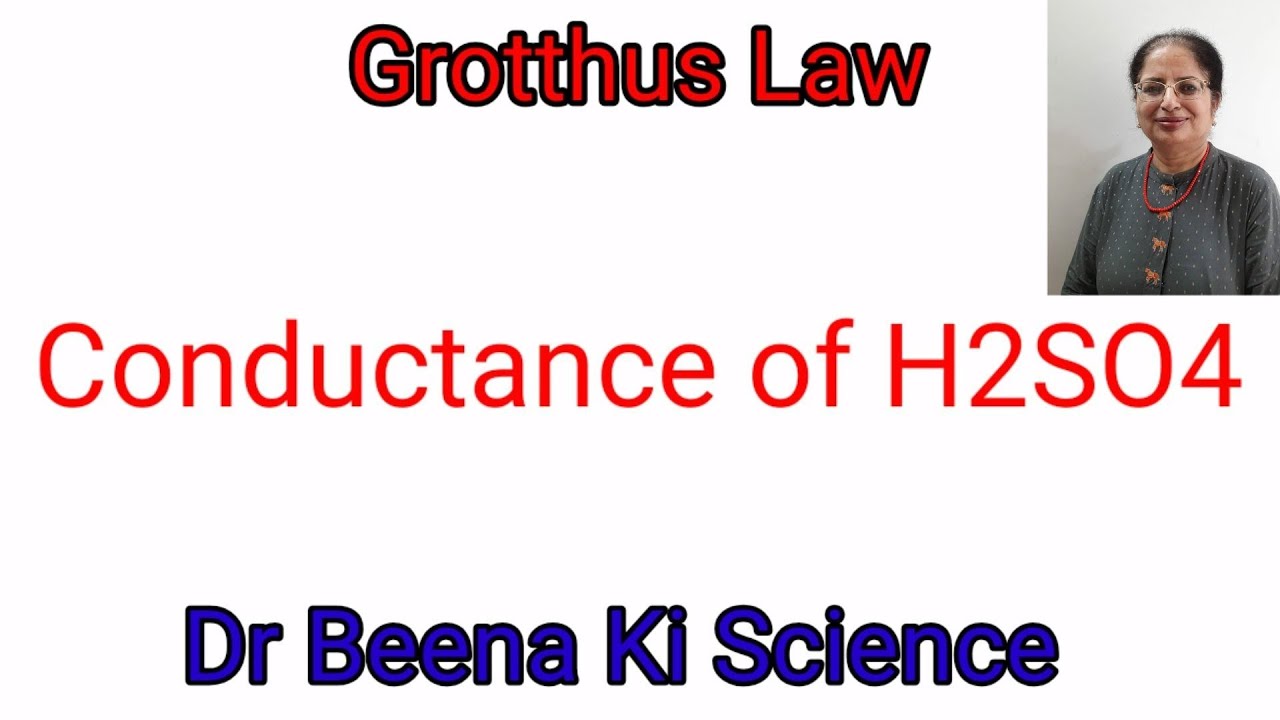 Grotthus Law