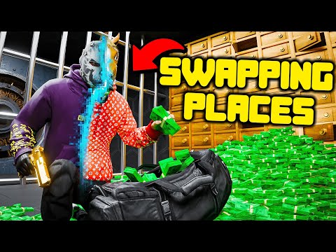 Swapping Places During A Bank Robbery To Remain Innocent In GTA 5 RP
