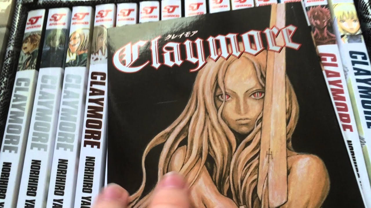 Claymore Box Set: vol 1-27 Unboxing - YouTube