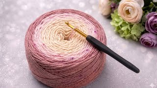 ✅ My Grandmother Taught Me This Beautiful Crochet Stitch! Easy Crochet Pattern!