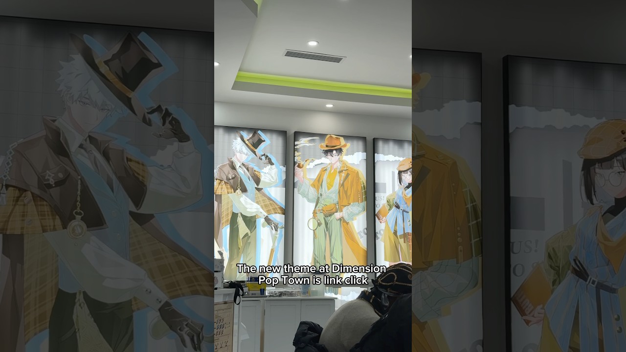 LINK CLICK THEMED CAFE at Dimension Poptown in New York!!