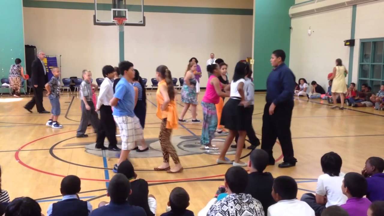 Sumner Avenue Elementary School students show off ballroom dancing skills YouTube