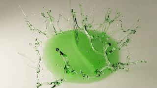 XParticles & C4D Custom Fluid Crown Splash Simulation