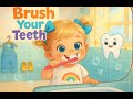 🦷 Brush Your Teeth Song! | Fun & Easy Morning Routine for Kids | Happy TV