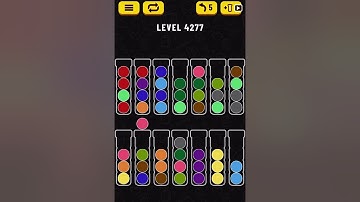 【Ball Sort Puzzle】Level.4277
