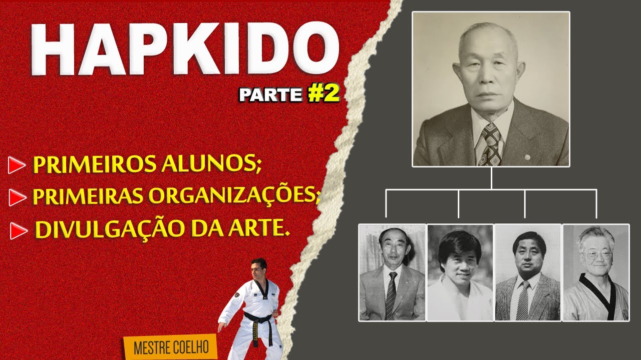 HAPKIDO: Primeiros Alunos e Organizações  | PARTE 2 |