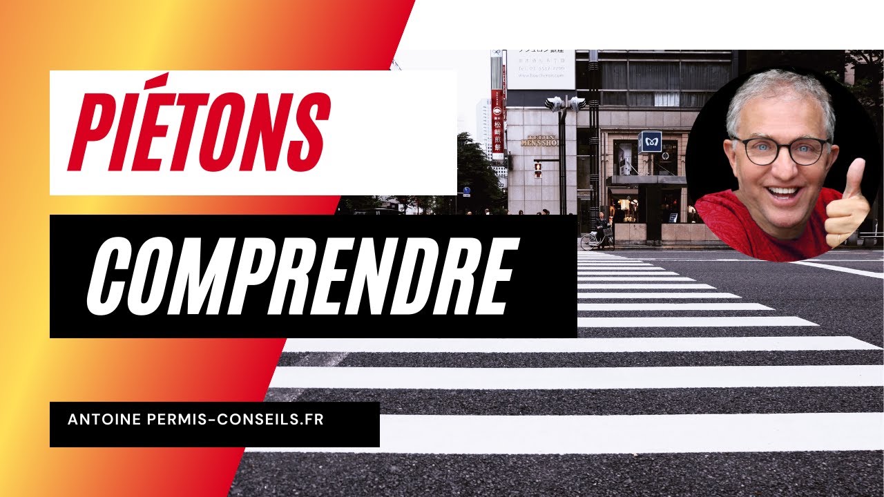 COMMENT REPÉRER LES PIÉTONS : conduite commentée 75 - YouTube