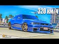 ЛУЧШИЙ ТЮНИНГ NISSAN GTR33 НА 320 КМЧ! GTA 5 RP SUNRISE