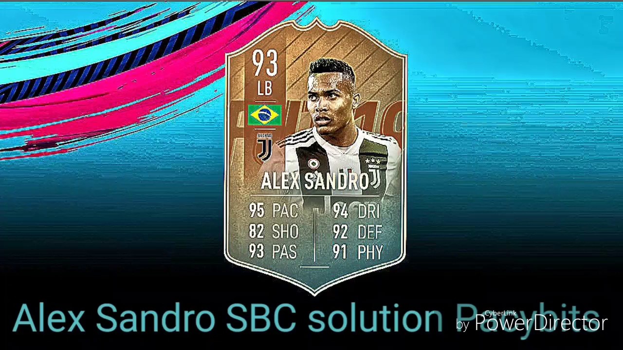 Alex Sandro Flashback SBC solution pacybits
