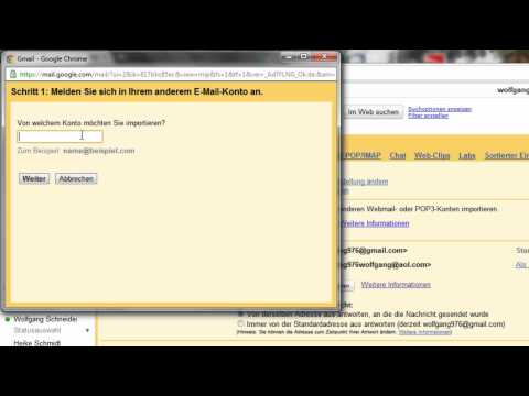 Video: Wie importiere ich Kontakte in AOL?