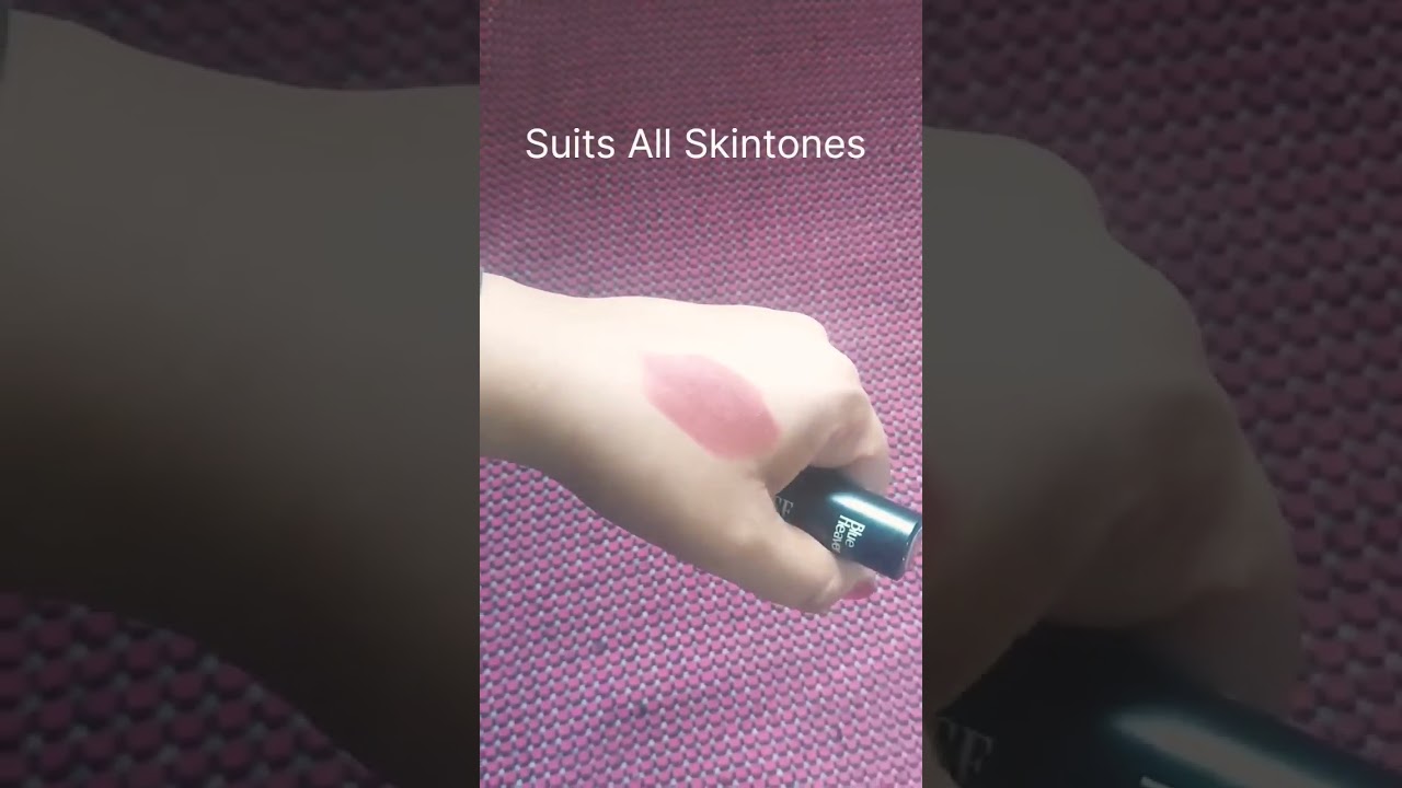 Blue Heaven Intense Matte Lipstick//Chocolate Swirl swatches😍 