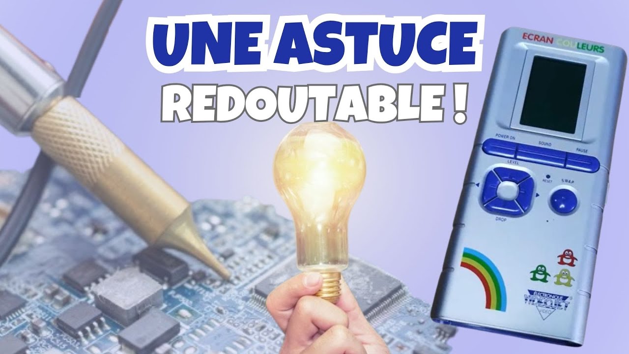 Une ASTUCE Redoutable pour une réparation simple !