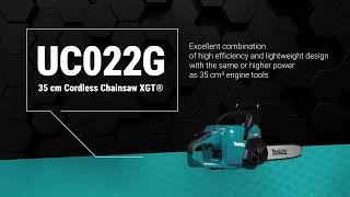 Video: MAKITA AKUMULÁTOROVÁ REŤAZOVÁ PÍLA UC022GZ