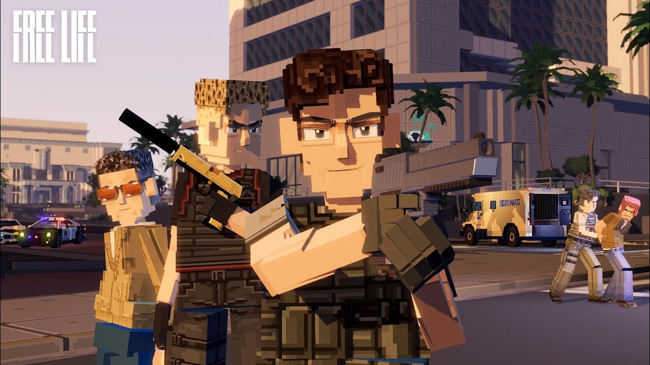 FREELIFE New Open World Gangster Multiplayer Game HD Android Gameplay 