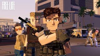 FREELIFE New Open World Gangster Multiplayer Game HD Android Gameplay #androidgames #mobilegames  screenshot 1