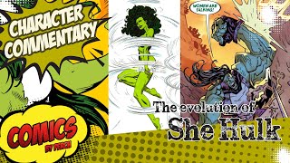 The Evolution Of She Hulk Through The Years.