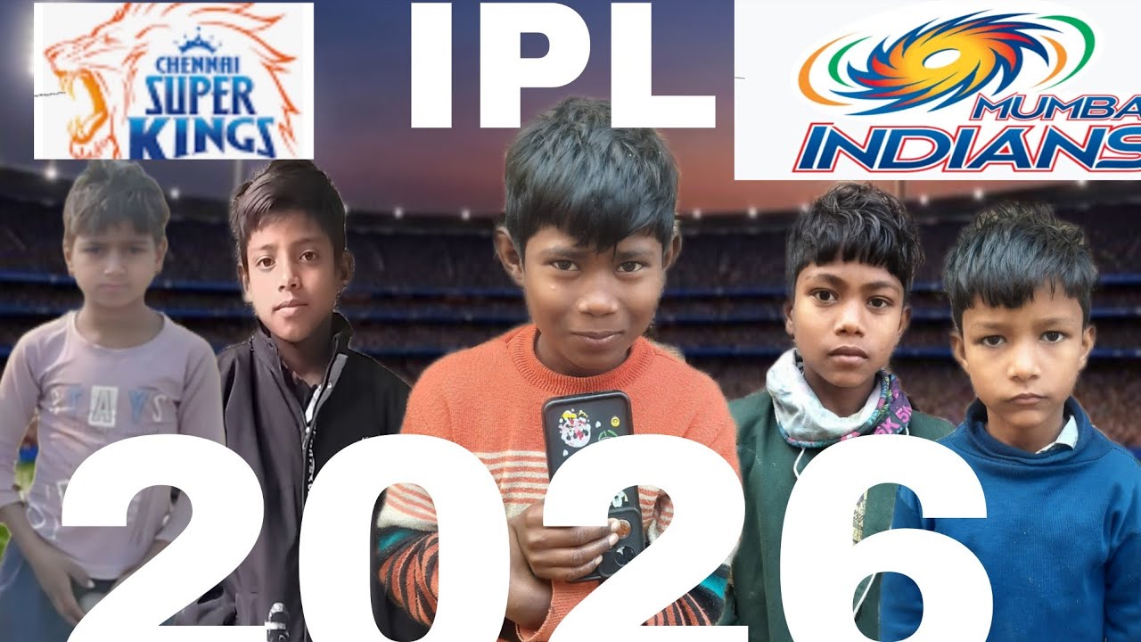 IPL comedy video | CSK vs MI | Bongluchcha video | | Bl#2026#funny lungi aati jaota