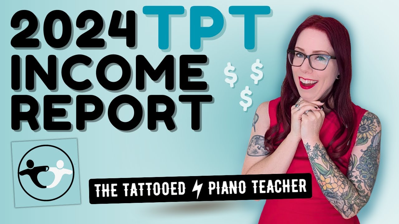 I broke all my previous records! 2024 TPT Income Report - YouTube